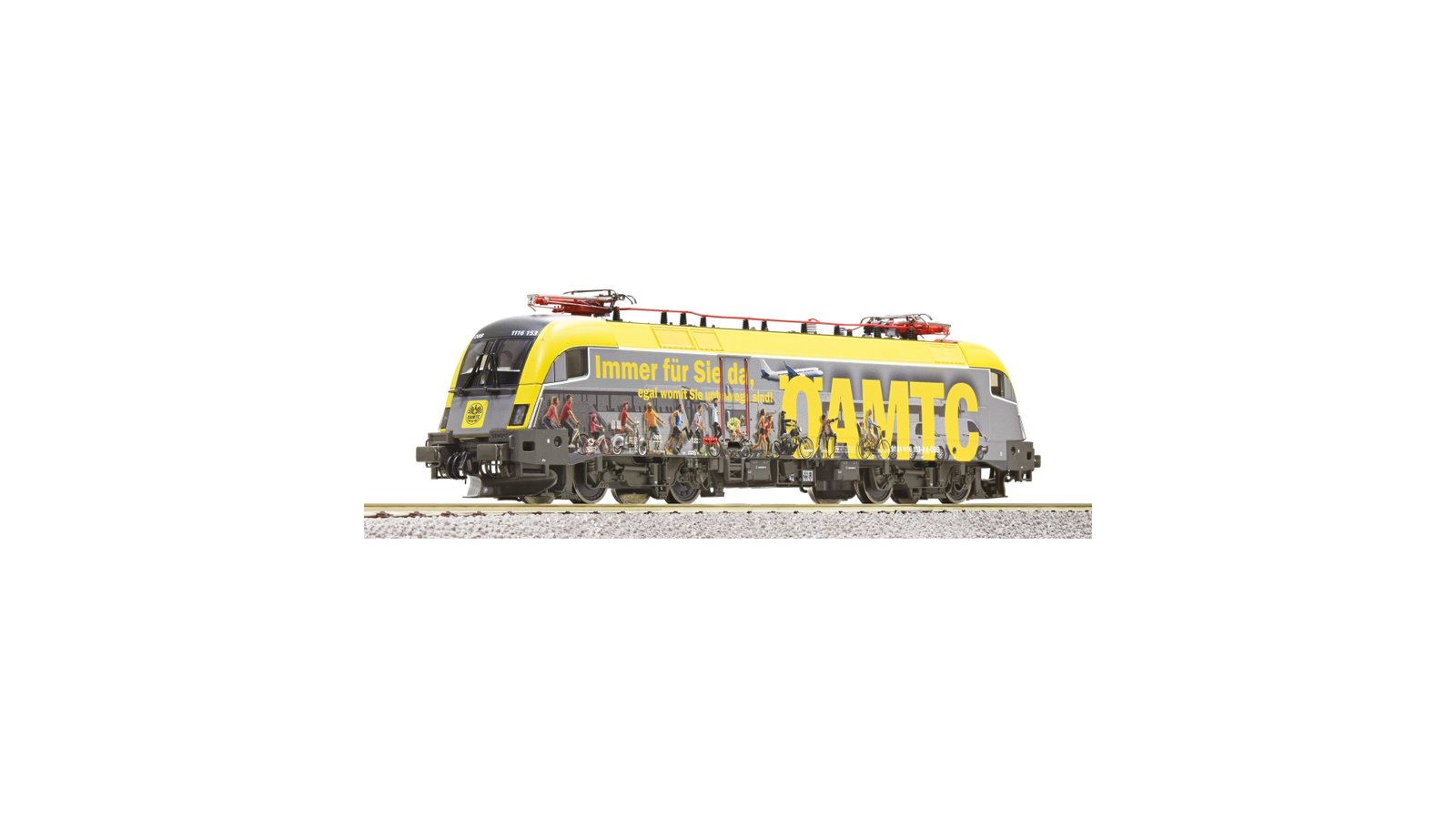 Electric locomotive -- Elektrolokomotive -- 1116 153-8 - HO - Roco Fleischmann 70509